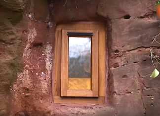 He Put A Window On The Side Of A Cave. But When You Peek Inside? Jaw-Dropping