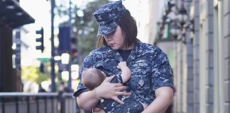 Military Mom Holds Her Baby. When Bullies Take A Closer Look, They Call Her The Unthinkable…