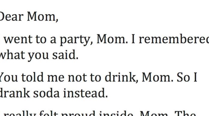 She Did Just Like Her Mom Said. But The Last Words She Wrote Leave Me In Tears.