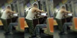 A Half-Naked Homeless Man Is Ignored On A Train. Then A Stranger Does THIS And Restores My Faith Humanity.