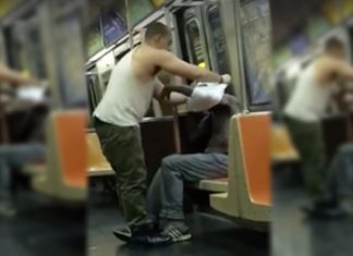 A Half-Naked Homeless Man Is Ignored On A Train. Then A Stranger Does THIS And Restores My Faith Humanity.