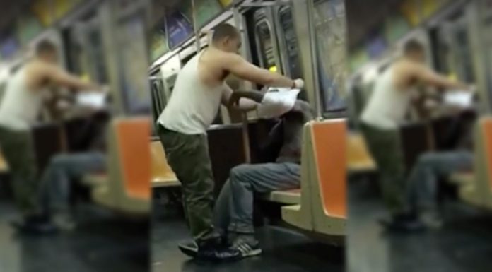 A Half-Naked Homeless Man Is Ignored On A Train. Then A Stranger Does THIS And Restores My Faith Humanity.