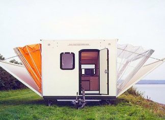 It Looks Like A Regular Camper – Until The Walls Drop. The Inside Blew Me Away!