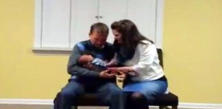 They’re Meeting Their Adopted Baby For The 1st Time – Now Watch Dad’s Reaction