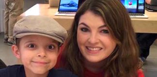 Her Son Poses For A Photo With A Stranger, Then Mom Sees THIS In Her Eyes. Unbelievable.