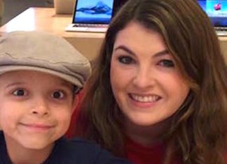 Her Son Poses For A Photo With A Stranger, Then Mom Sees THIS In Her Eyes. Unbelievable.