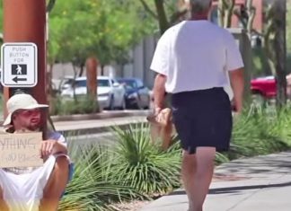 Homeless Man Sits Outside. When A Stranger Approaches, He Reveals A Big Secret