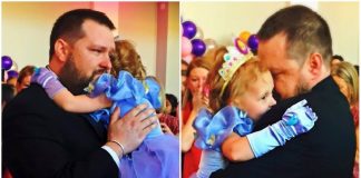 This little girl’s family organised a fantastic party for her last ever birthday