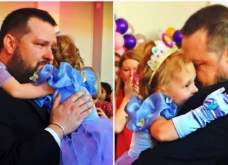 This little girl’s family organised a fantastic party for her last ever birthday