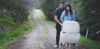 This couple were tired of questions about babies, so they organised an ingenious photo shoot