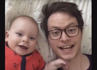 Dad is Home Alone With The Baby, When Mom Receives THIS Text, She Burst Into Laughter