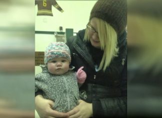 Driver Finds Mom Nearly Frozen To Death On The Road. Then She See’s What’s In Mom’s Car…