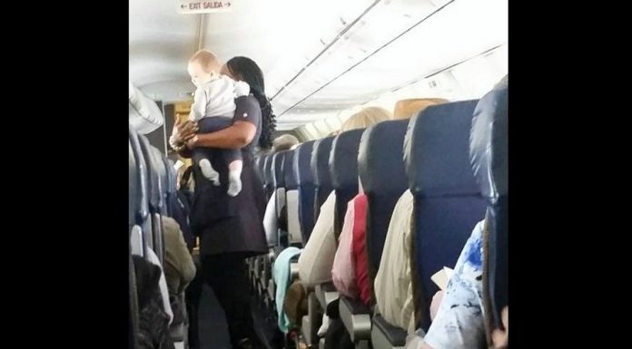 Mom Is Stunned When A Flight Attendant Picks Up Her Baby – Now This Is Surprising