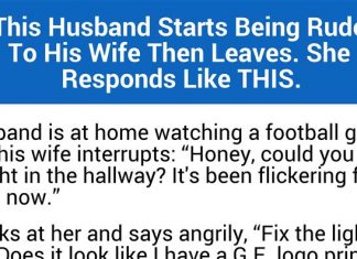 Lazy Husband Gets Angry During Football Game. But His Wife’s Response is Hilarious!