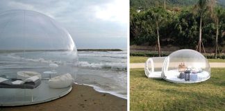 This Transparent Bubble Tent Lets You Sleep Underneath The Stars