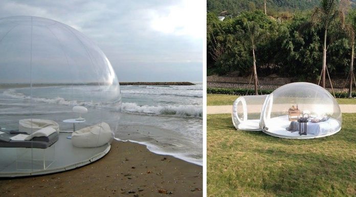 This Transparent Bubble Tent Lets You Sleep Underneath The Stars