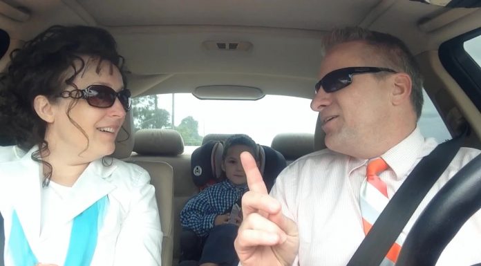 Grandparents really sing Disney’s “Love Is An Open Door”