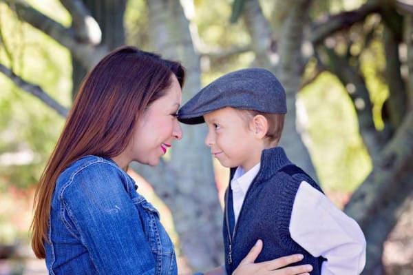 Her Son Poses For A Photo With A Stranger, Then Mom Sees THIS In Her Eyes. Unbelievable.