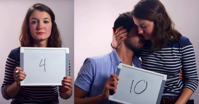 People rated each other from 1 to 10, and the result was really emotional
