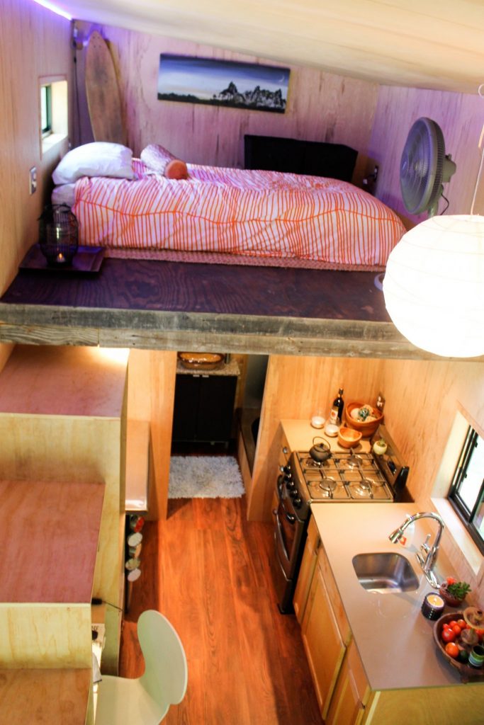 This college student built a £10,000 tiny home instead of living in a dorm