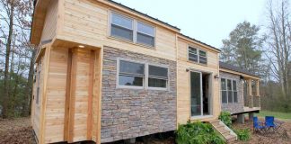 The Outside Of This 400 Sq Ft Cabin Is Cute, But Seeing The Inside – I’m In Awe