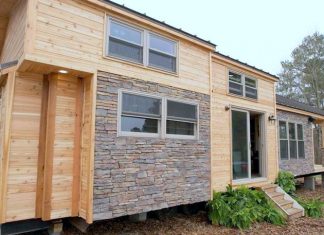 The Outside Of This 400 Sq Ft Cabin Is Cute, But Seeing The Inside – I’m In Awe