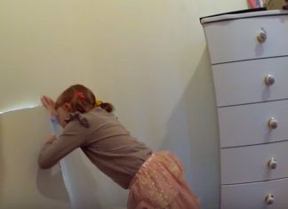 When Mom Gets Pregnant, Dad Hides A Secret In The Bedroom Wall. 7 Years Later, She Finds This…