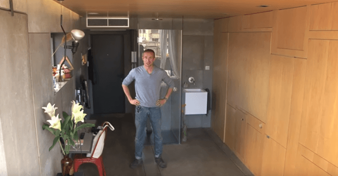 He Transforms His Tiny Apartment Multiple Times Each Day. Get Ready to Be Inspired!