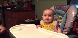 Mom’s Filming Her Little Baby. But Watch When The Camera Pans Over To Dad…