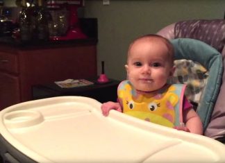 Mom’s Filming Her Little Baby. But Watch When The Camera Pans Over To Dad…