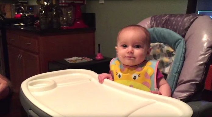 Mom’s Filming Her Little Baby. But Watch When The Camera Pans Over To Dad…