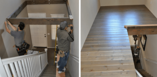 Before & After: From Ceiling Space to Playroom