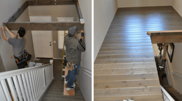 Before & After: From Ceiling Space to Playroom