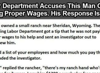 Labor Department Accuses This Man Of Not Paying Proper Wages. His Response Is Gold.