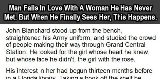 He Was Ashamed Of Himself For Being Disappointed With Her. But Then She Said This.