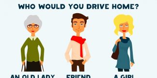 A really interesting question: Who would you drive home?
