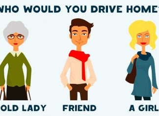 A really interesting question: Who would you drive home?