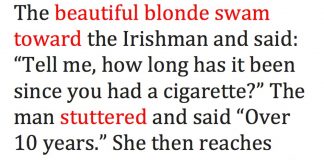 After Being Stuck On A Desert Island For 10 Years, All The Irishman Could Think Of Is THIS.