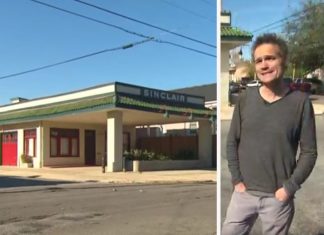 Dad Says He And His Son Live Inside This Gas Station. Now Watch When You See Inside…