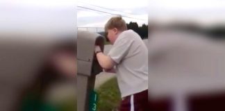Mom Films Teen Reaching Into The Mailbox. When He Pulls THIS Out, She’s Brought To Tears.