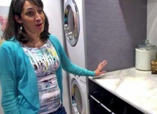 Mother of 6 Builds Coolest Laundry Room Ever…For Under $400