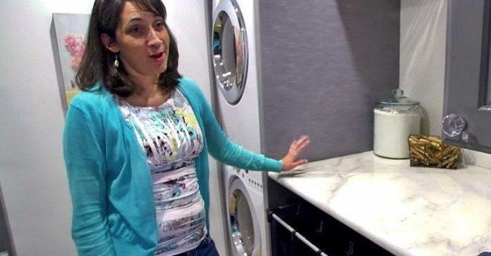 Mother of 6 Builds Coolest Laundry Room Ever…For Under $400