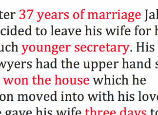 This Woman’s Revenge When Her Husband Leaves Her For A Younger Woman Is Pure Genius.