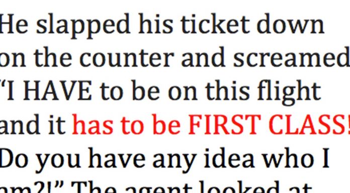 Guy Starts Shouting At An Airline Ticketing Agent. What She Does Next Is Hilarious!