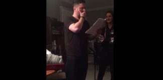 Video shows moving moment girl asks man who raised her to adopt her