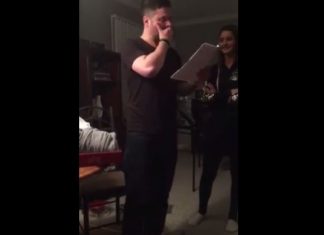Video shows moving moment girl asks man who raised her to adopt her