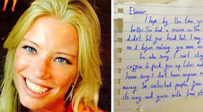 She Woke Up Confused On A Bench – Then Discovers This Note Tucked In Her Hand