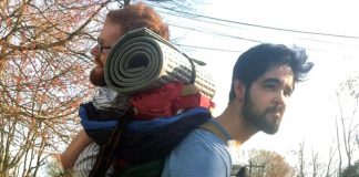 Two Friends Appear To Stand Back To Back. When I Take A Closer Look? WHOA!