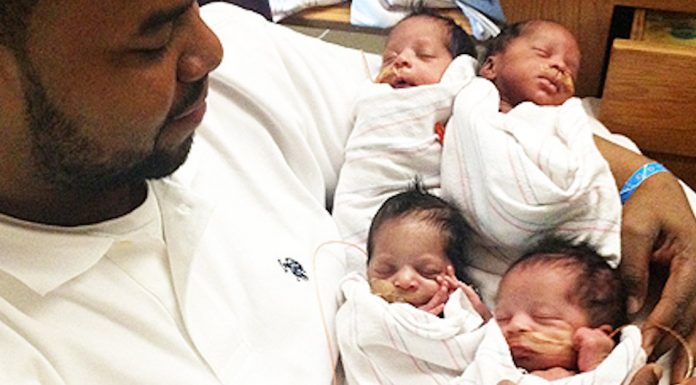 Father Is Left Alone With Quadruplets. What These Strangers Online Do For Him Just Warms My Heart!