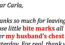 Angry Wife Writes The Best Letter Ever To Husband’s Mistress. This Is Gold.
